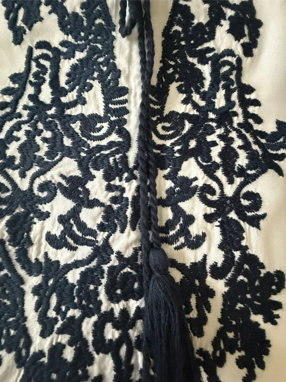 C/C Connection Embroidered Tunic Dress. Small
